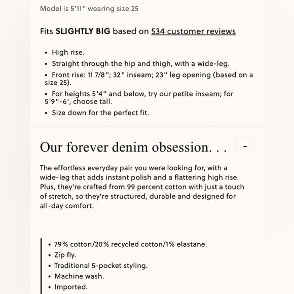 NWT J CREW Denim trouser in 1996 semi-stretch in black - Picture 6 of 6